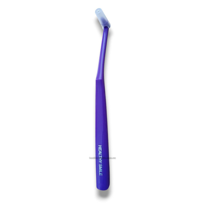 Healthy Smile Tuft Medium 6 мм монопучкова зубна щітка, Фіолетова